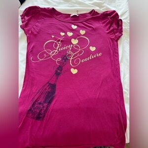 vintage juicy couture t shirt